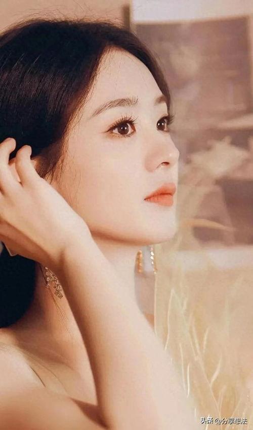 赵丽颖的明星照片,光影中的古典美人